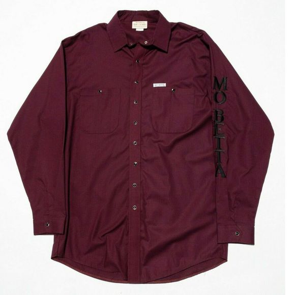 Mo Hotta Mo Betta Shirts Mo Betta Western Shirt Mens Large Pearl